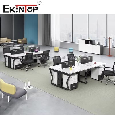 Postazione di lavoro per ufficio, scrivania modulare, mobili per ufficio, postazione di lavoro modulare aperta per il personale
