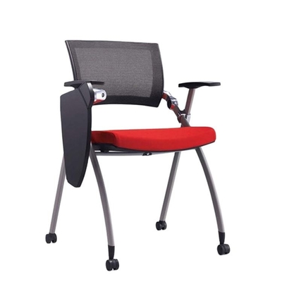 Sedia di formazione ergonomica accatastabile con la scrittura della compressa per la stanza di Officeworks