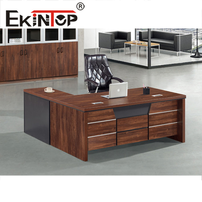 Scrivania da ufficio semicircolare Scrivania da ufficio direzionale europea 100% MDF