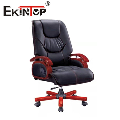 L'unità di elaborazione della sedia di Gas Lift Leather del capo ha riempito il responsabile Office Furniture di Seat