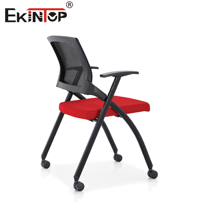 Sedie ergonomiche per sale di allenamento con bracciole fisse a base di nylon