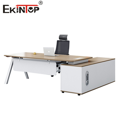 Tavola ergonomica per ufficio Tavola esecutiva stile moderno Tavola su misura