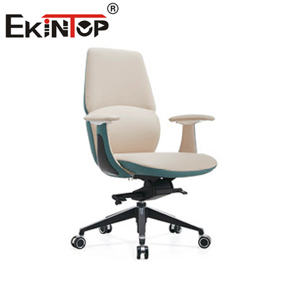 Sedie da ufficio giratoria ergonomica in pelle moderna di alta qualità Sedie da club in pelle