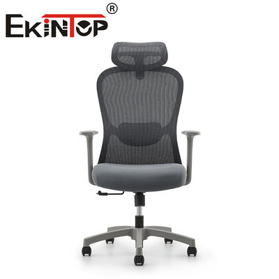 Sedia da ufficio executive moderna, ergonomica, girevole, con seduta regolabile, sedia da lavoro in rete per uso commerciale