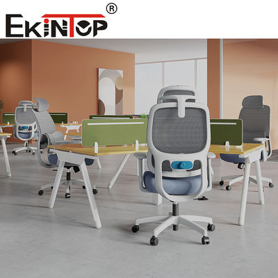 Sedia da ufficio ergonomica di qualità tessuto materiale metallico sollevamento caratteristica girevole maglia sedia da lavoro