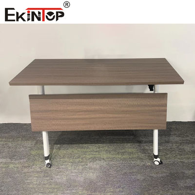 Ekintop Factory Wholesale Modern School Student Folding Training Desks and Chairs